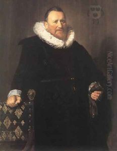 Nicolaes Woutersz van der Meer 1631 by Frans Hals