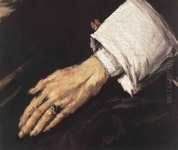 Regentesses of the Old Men's Almshouse (detail 3) 1664 - view 1