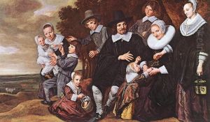 Family Group in a Landscape (2) c. 1648
