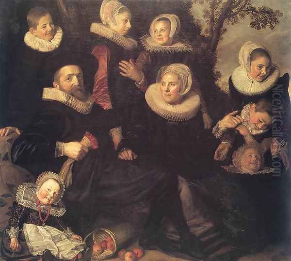 Family Portrait in a Landscape c. 1620 - view 1