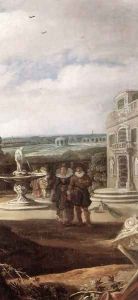 Married Couple in a Garden (detail 2) c. 1622