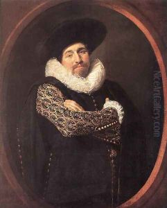Portrait of a Man 1622 by Frans Hals