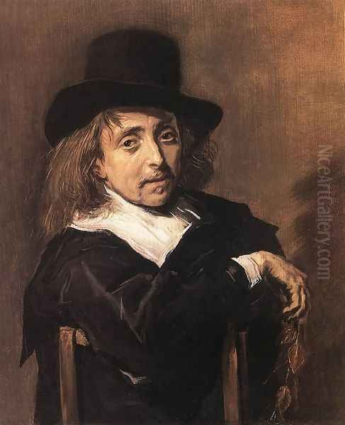 Seated Man Holding a Branch c. 1645 - view 1