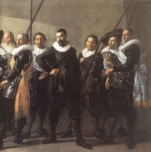 The Meagre Company (detail 2) 1633-37