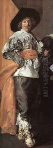 The Meagre Company (detail 3) 1633-37 by Frans Hals