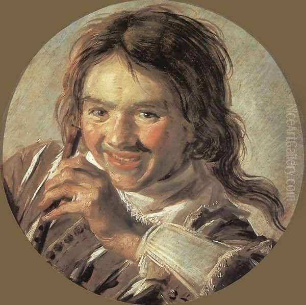 Boy holding a Flute (Hearing) - view 1