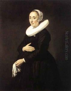 Portrait of a Woman (2) 1640 by Frans Hals
