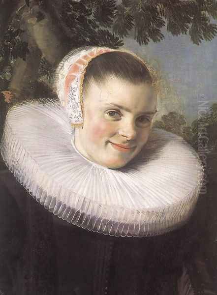 Married Couple in a Garden (detail 1) c. 1622 - view 1