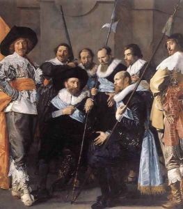 The Meagre Company (detail 1) 1633-37