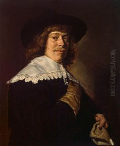 Portrait of a Man 17 by Frans Hals