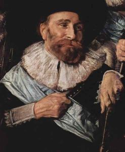 Company of Captain Reinier Reael, known as the 'Meagre Company' (detail 6) by Frans Hals