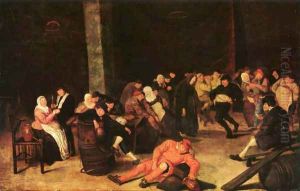 Farmers wedding by Frans Hals