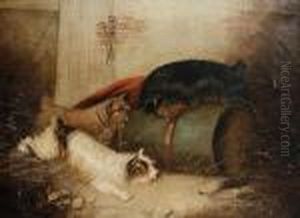Terriers Ratting by George Armfield