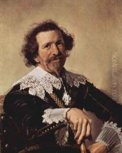 Portrait of Pieter van den Broecke by Frans Hals