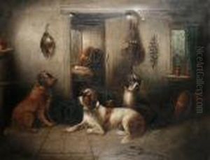 Dogs In An Interior Dogs In An Interior