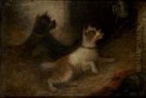 Terriers Ratting by George Armfield