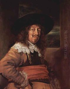 Portrait of a man in Brustharnisch
