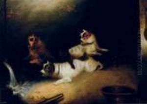 Terriers Alert by George Armfield