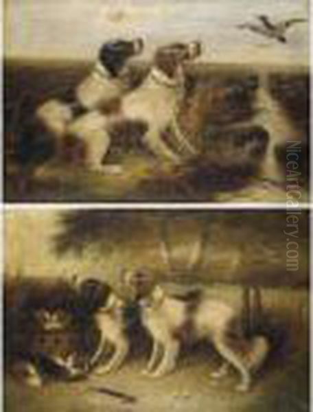 Rest After Shoot; Setters In The Moors - view 1