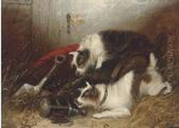 Terriers In A Barn; And Terriers Ratting - view 1