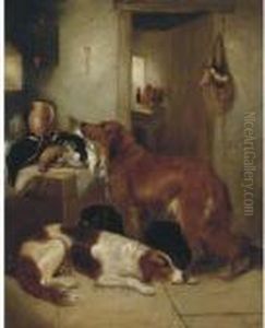 Guarding The Larder by George Armfield