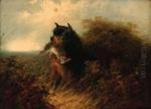 A Terrier With A Dead Hare