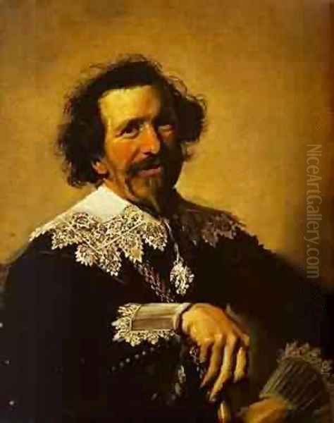 Portrait Of Young Man In Black Coat 1635 - view 1