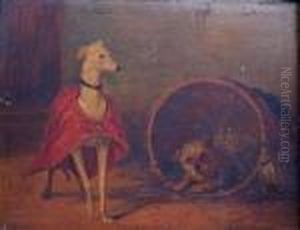 Oil On Panel by George Armfield