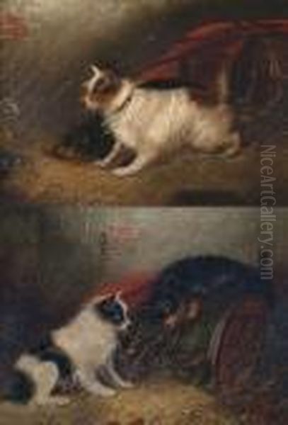 "on The Watch", And Another Similar,a Pair - view 1