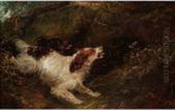Spaniels And Woodcock - view 1