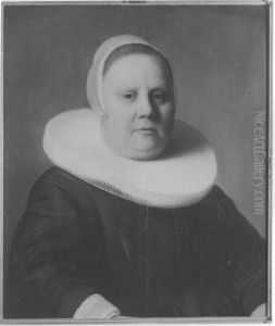 Portrait Of A Woman by Frans Hals