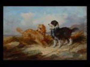 Hunde In Den Dunen by George Armfield
