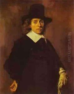 Portrait Of A Woman 1635 by Frans Hals