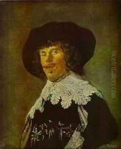 Portrait Of An Officer 1916 by Frans Hals