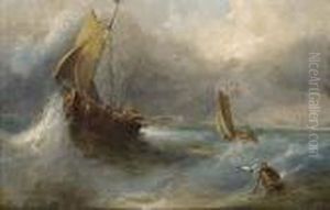 Off The Isle Of Wight by George Armfield