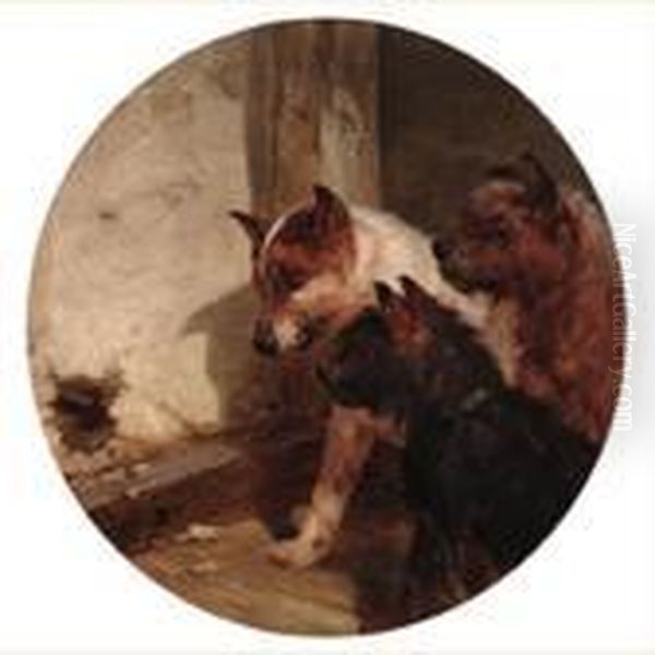 Three Friends; Waiting - view 1
