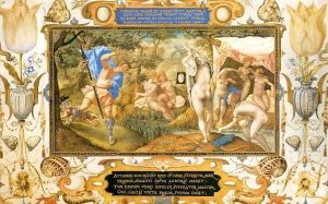 Diana and Actaeon by Joris Hoefnagel