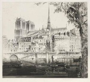 Notre Dame De Paris by John Taylor Arms