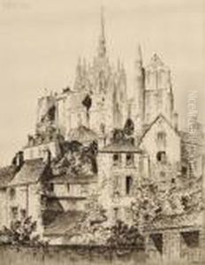 Mont-saint-michel by John Taylor Arms