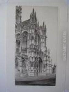 Memento Vivere, Notre Dame, Evreux by John Taylor Arms