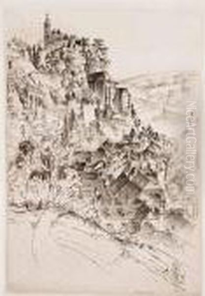 Angouleme; Rocamadour; A Tower
Of Saint Front; Aspiration, La Madeleine, Verneuil-sur-avre - view 1