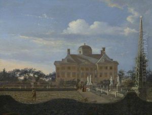 The Huis ten Bosch at The Hague by Jan Van Der Heyden