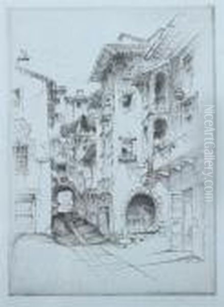 A Pisan Court - view 1