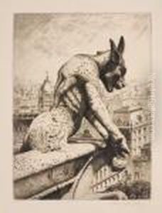 The Gargoyle And His Quarry, Notre Dame