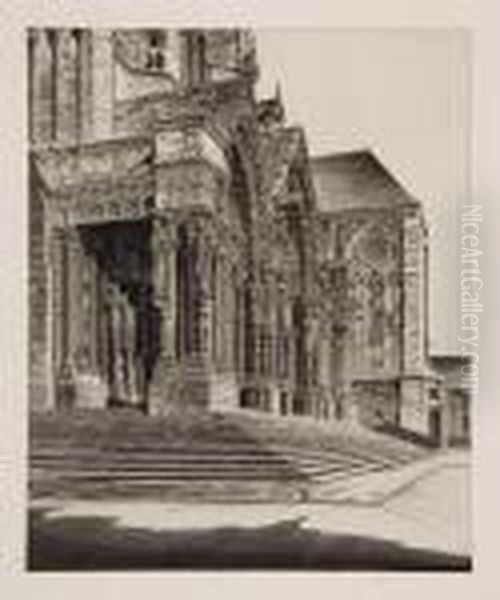 In Memoriam (the North Portal Of Chartres Cathedral) - view 1