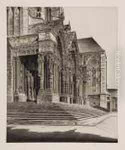 In Memoriam (the North Portal Of Chartres Cathedral) by John Taylor Arms