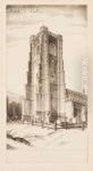 A Breton Calvary - view 1