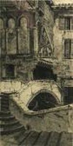 Porta Del Paradiso, Venezia, Italian Series, #17 (f. 230), 1929-30 by John Taylor Arms