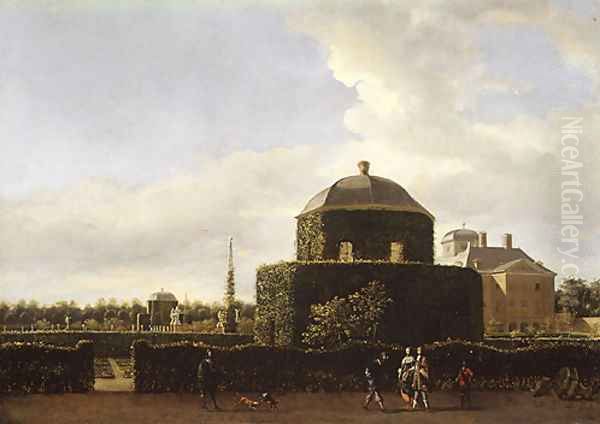 The Huis ten Bosch Seen from the Side - view 1