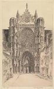 Gothic Glory: Sens Cathedral by John Taylor Arms